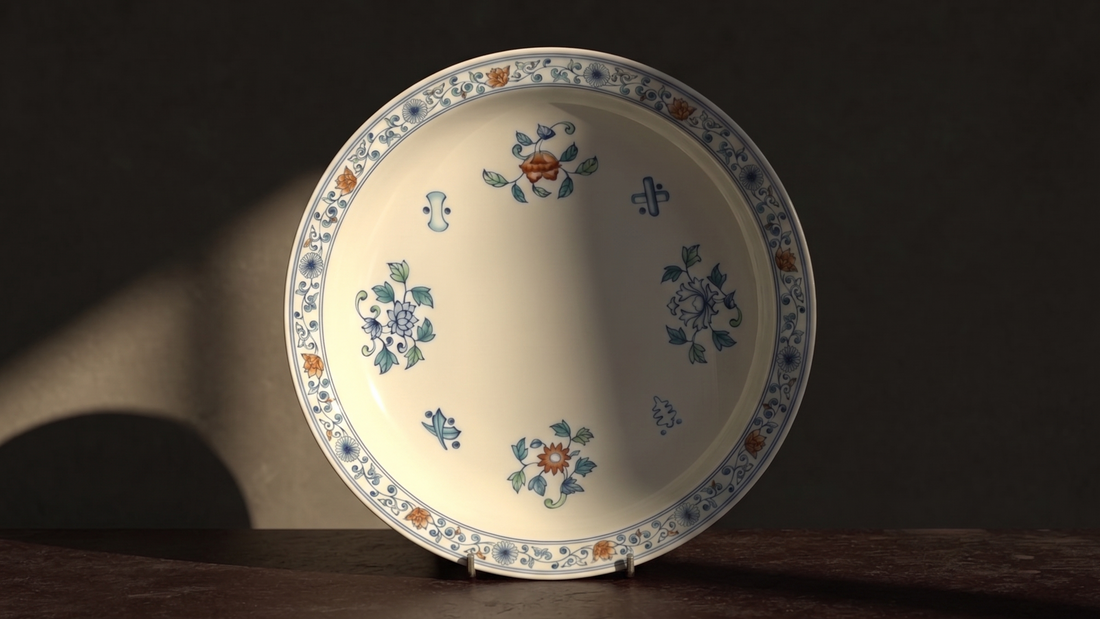 Introduce Ming Garden Series: Outlined in Blue, Flourished by Color