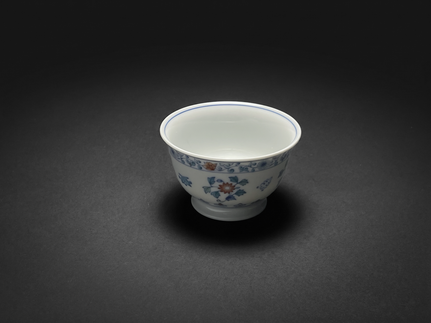 Ming Garden | Doucai-Inspired Gaiwan & Incense Set (Large)