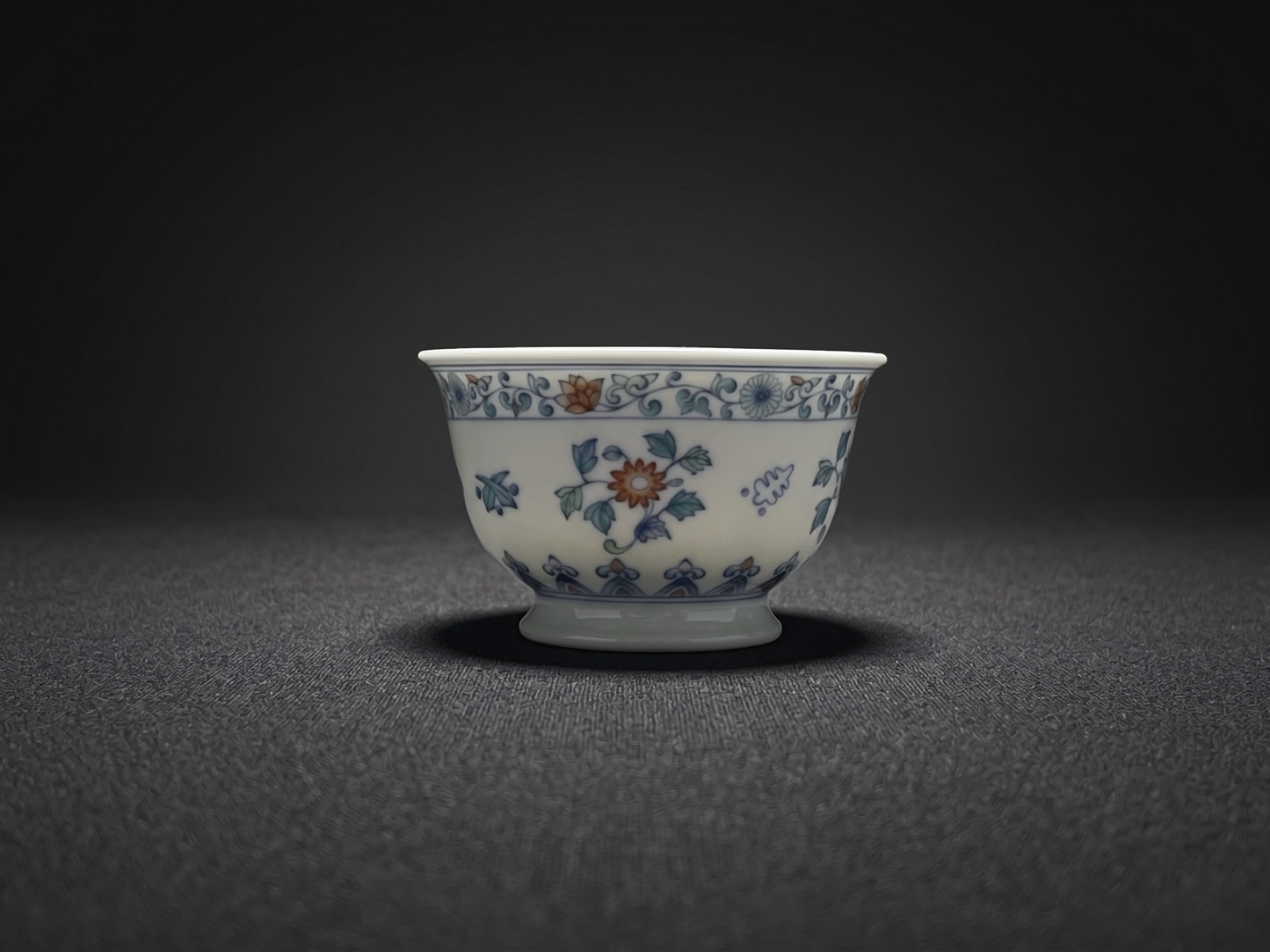 Ming Garden | Doucai-Inspired Gaiwan & Incense Set (Large)