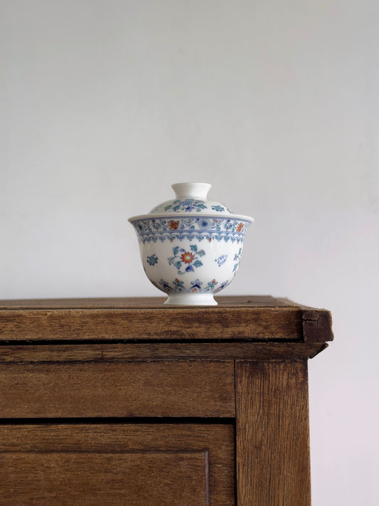 Ming Garden | Doucai-Inspired Gaiwan