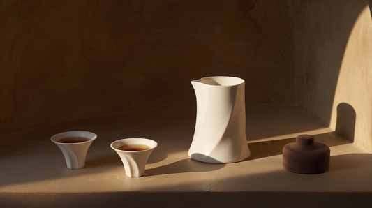 Micro Breeze | Paper White Fairness Cup & Teacup Set