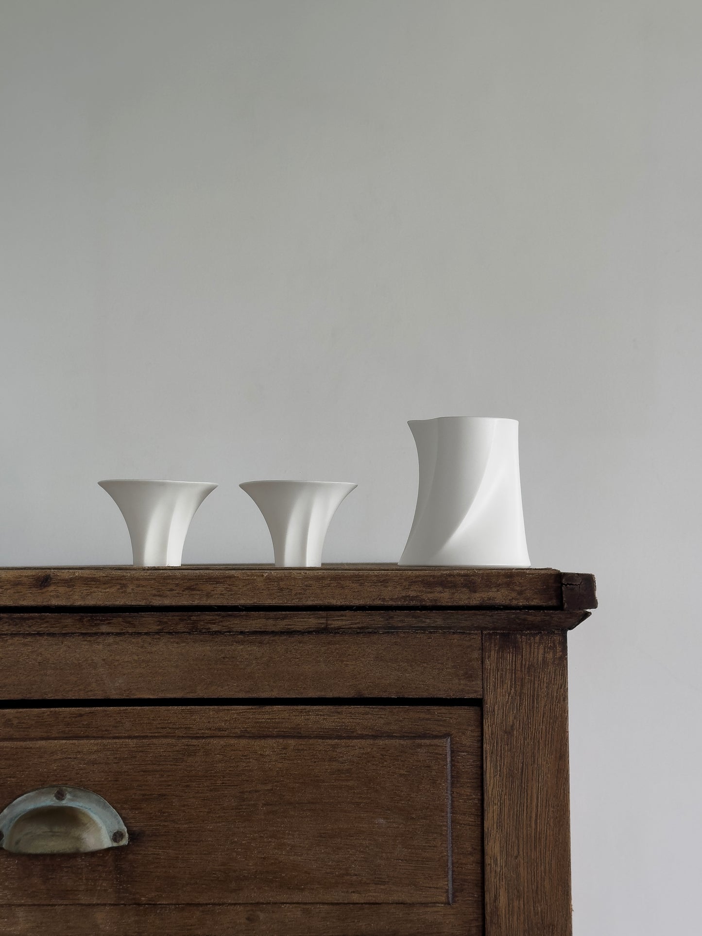 Micro Breeze | Paper White Fairness Cup & Teacup Set