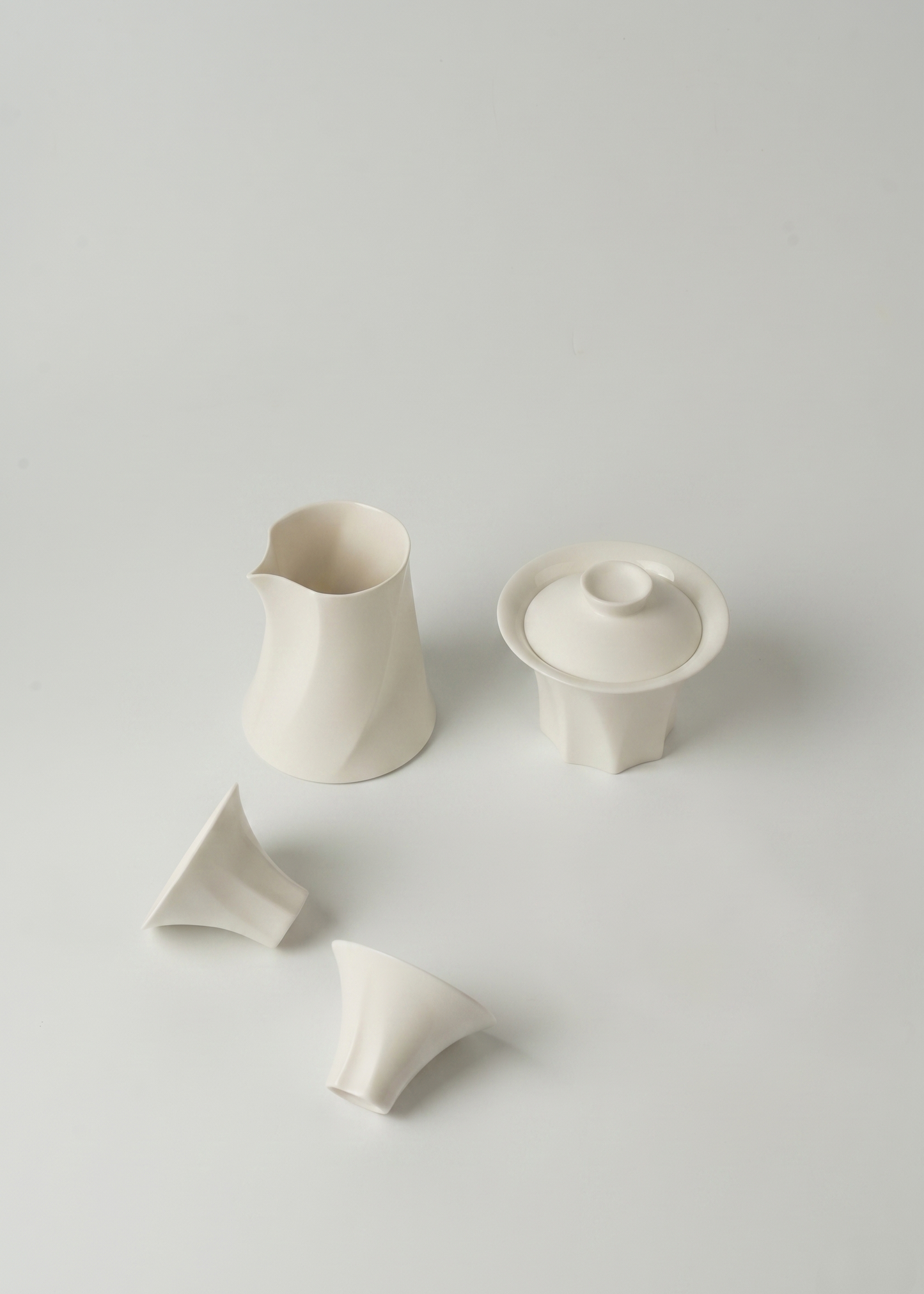 Micro Breeze | Paper White Tea Set (Gaiwan)