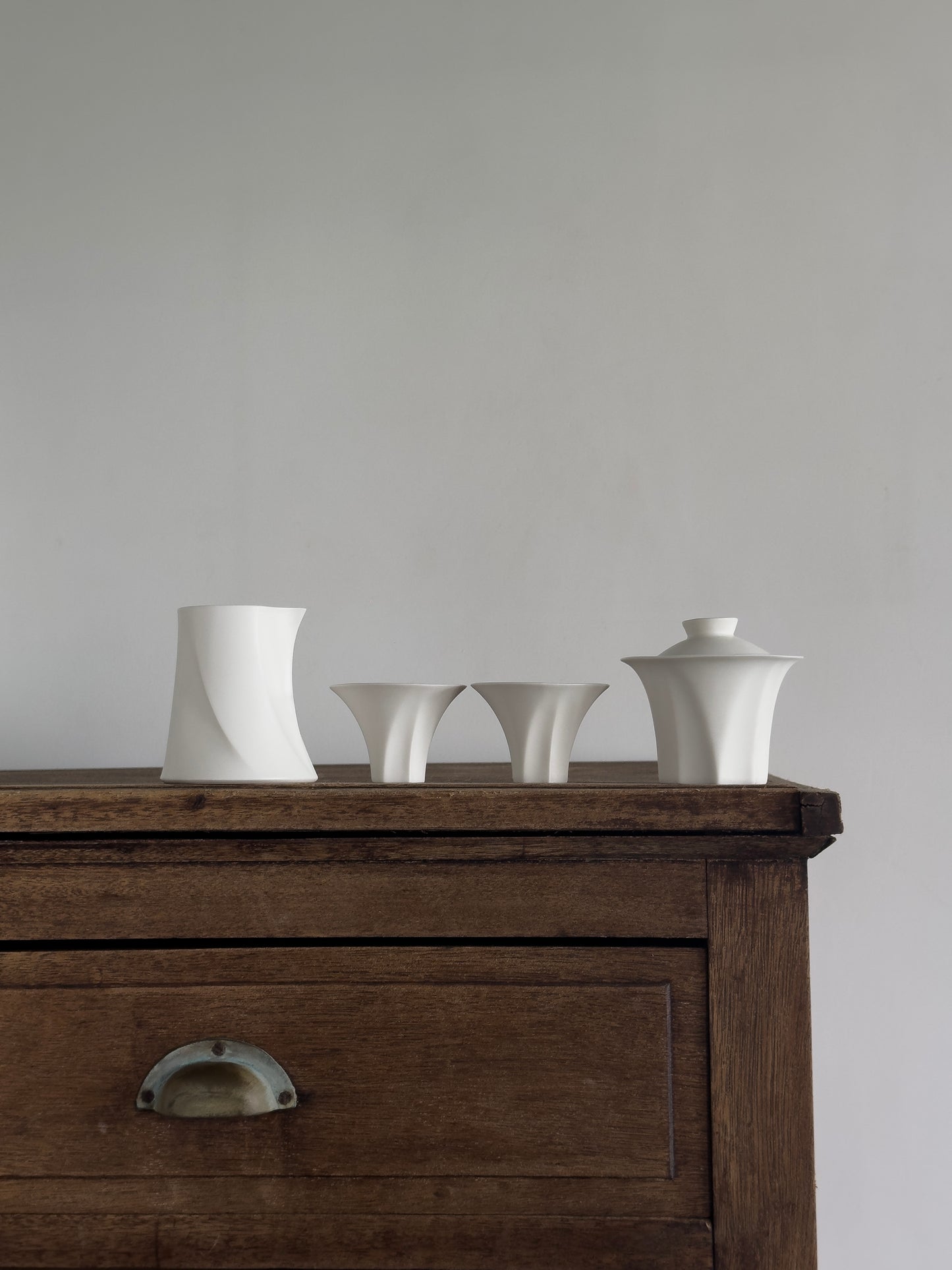 Micro Breeze | Paper White Tea Set (Gaiwan)