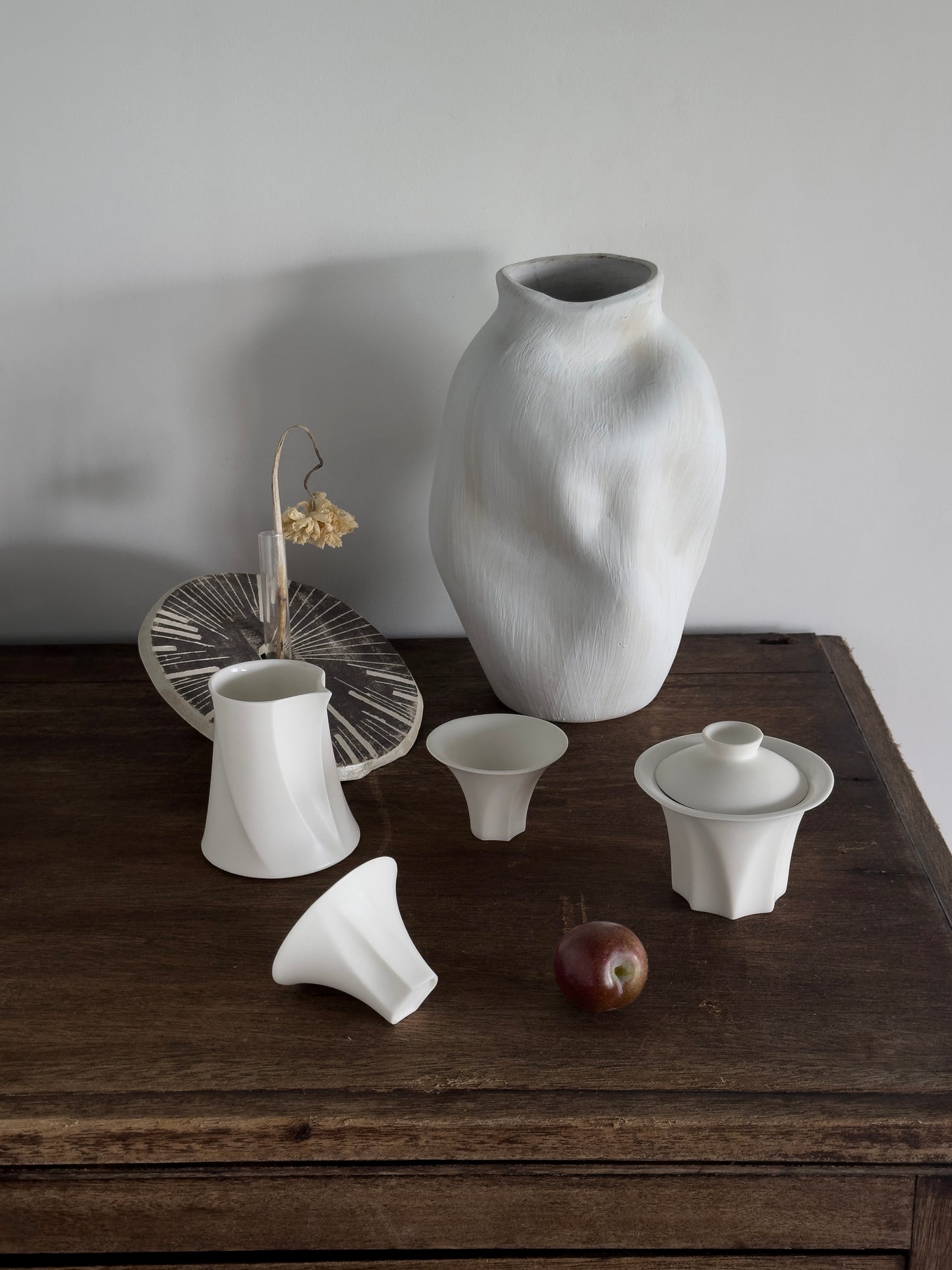 Micro Breeze | Paper White Tea Set (Gaiwan)