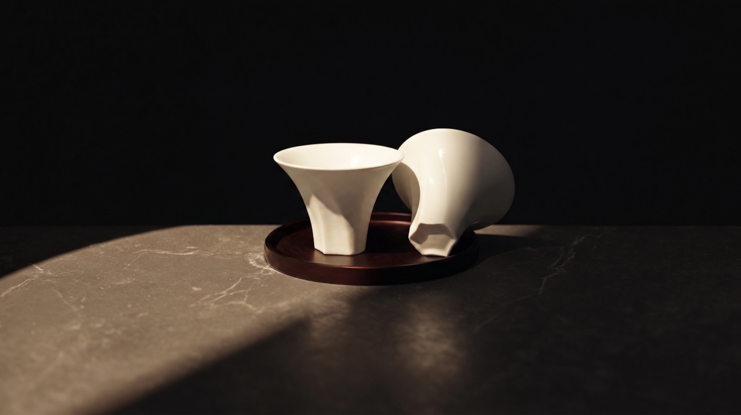 Micro Breeze | Paper White Tea Set (Gaiwan)